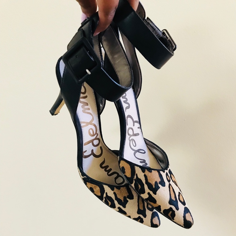 Sam Edelman Okala  Leopard- Print Pumps